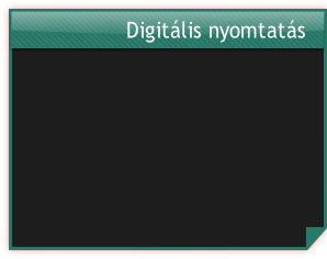 Digitális nyomtatás
