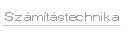 Számítástechnika.